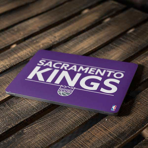NBA Sacramento Kings Standard - Purple Apple MacBook Air Skin