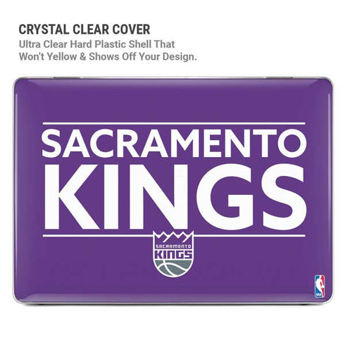 NBA Sacramento Kings Standard - Purple MacBook Pro 14in (2021-24) Case plus Skin