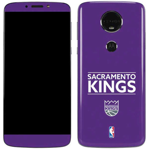 NBA Sacramento Kings Standard - Purple Moto E5 Plus Skin