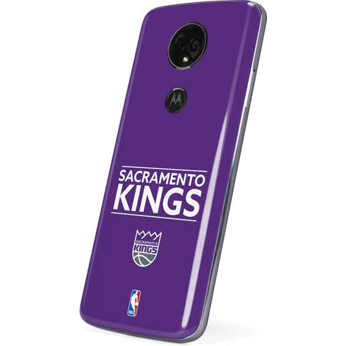 NBA Sacramento Kings Standard - Purple Moto E5 Plus Skin