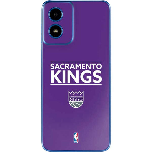 NBA Sacramento Kings Standard - Purple Moto G Play 4G (2024) Skin