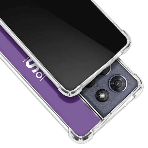NBA Sacramento Kings Standard - Purple Moto G Play 5G (2025) Clear Case