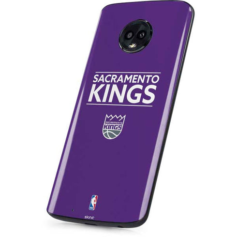 NBA Sacramento Kings Standard - Purple Moto G6 Skin