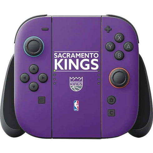 NBA Sacramento Kings Standard - Purple Nintendo Switch 2 (2025) Joy-Con Controller Skin