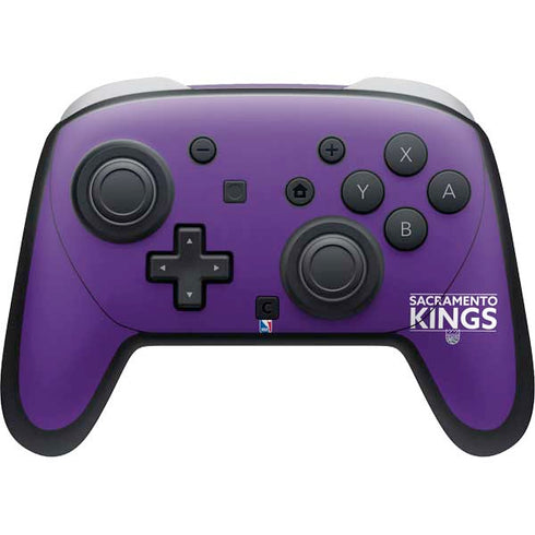 NBA Sacramento Kings Standard - Purple Nintendo Switch 2 (2025) Pro Controller Skin