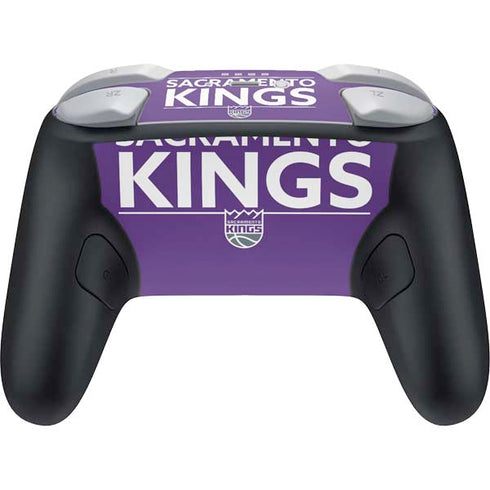 NBA Sacramento Kings Standard - Purple Nintendo Switch 2 (2025) Pro Controller Skin