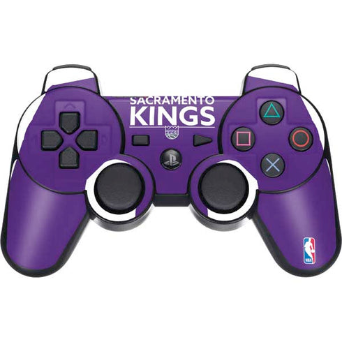 NBA Sacramento Kings Standard - Purple PS3 Dual Shock wireless controller Skin
