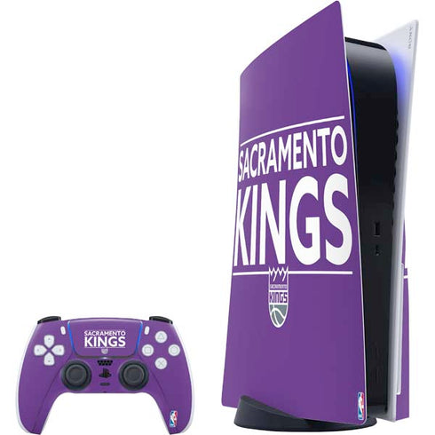 NBA Sacramento Kings Standard - Purple PlayStation PS5 Skins