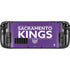 NBA Sacramento Kings Standard - Purple Steam Deck Handheld Gaming Computer Skin