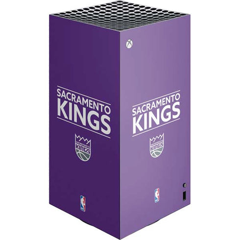NBA Sacramento Kings Standard - Purple XBox Series X Digital Edition Console Skin