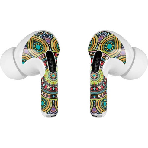 Sacred Wheel Colored AirPods Skins