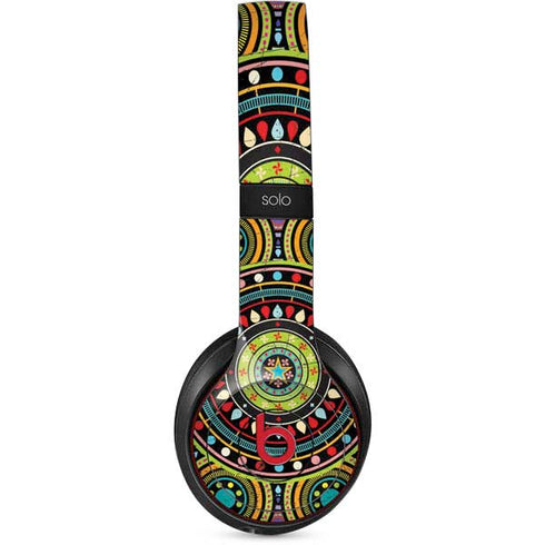 Sacred Wheel Colored Beats Solo 2 Wireless Skin