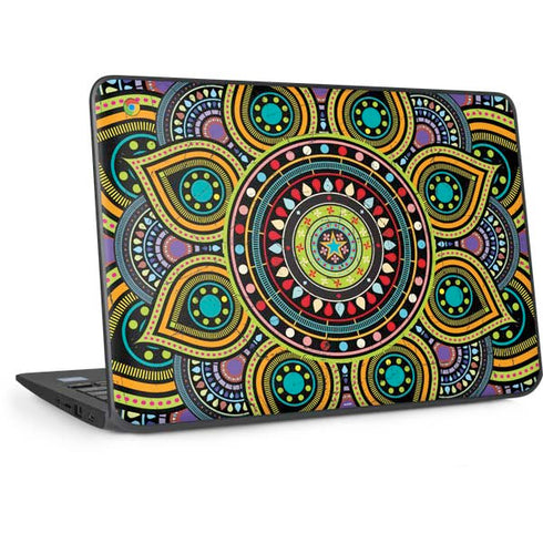 Sacred Wheel Colored HP Chromebook Skin