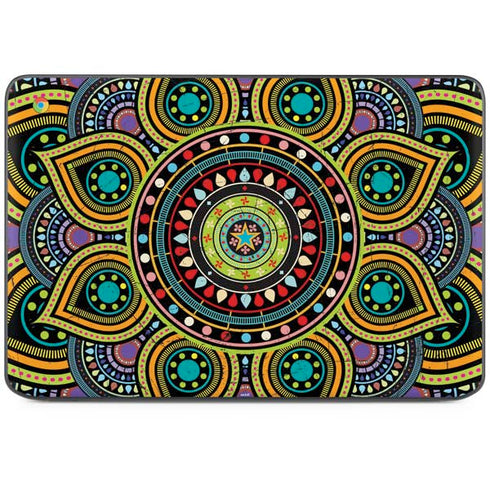 Sacred Wheel Colored HP Chromebook Skin