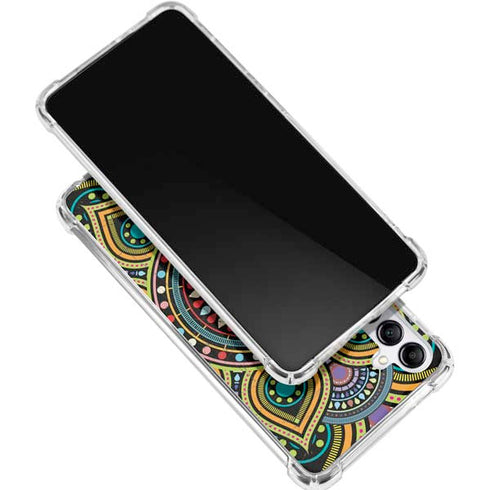 Sacred Wheel Colored Gabb Phone 4 Clear Case