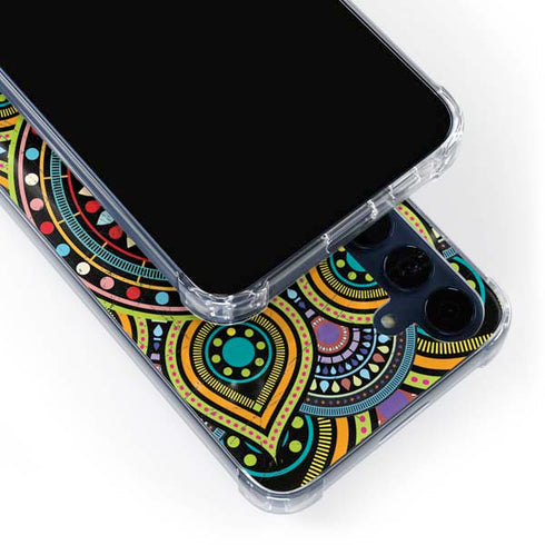 Sacred Wheel Colored Galaxy A35 5G Clear Case