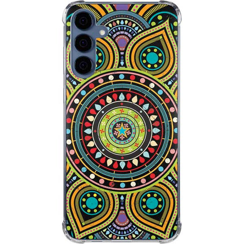 Sacred Wheel Colored Galaxy A55 5G Clear Case