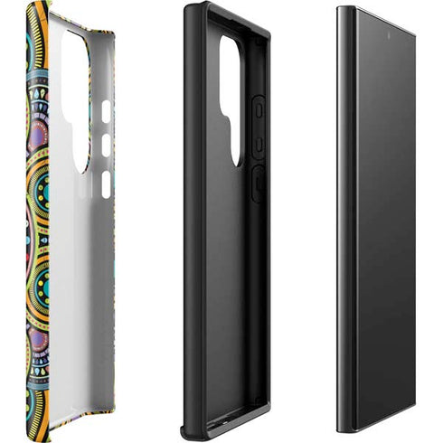 Sacred Wheel Colored Galaxy S23 Ultra Pro Case