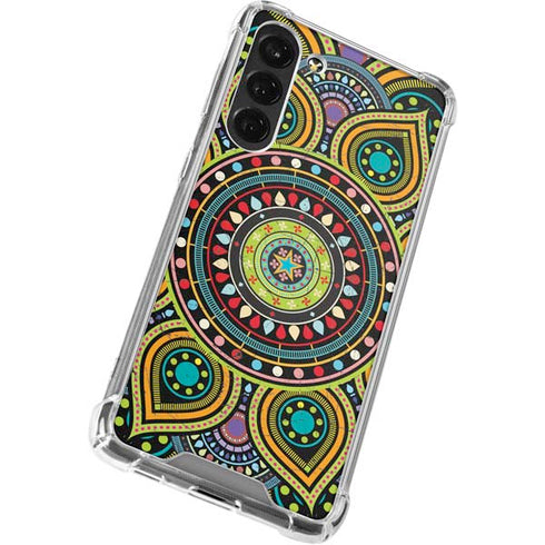 Sacred Wheel Colored Galaxy S24 FE Clear Case