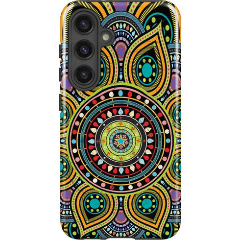 Sacred Wheel Colored Galaxy S25 Impact Case