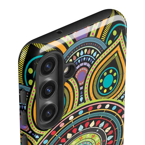 Sacred Wheel Colored Galaxy S25 Impact Case