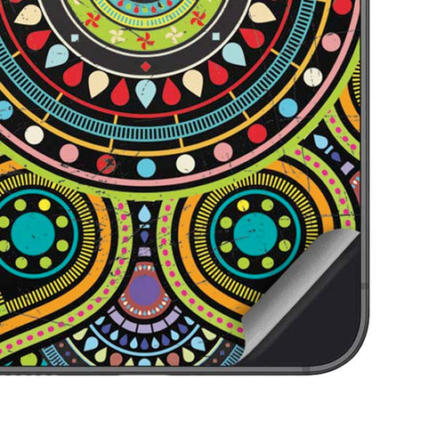 Sacred Wheel Colored Galaxy S25 Plus Skin