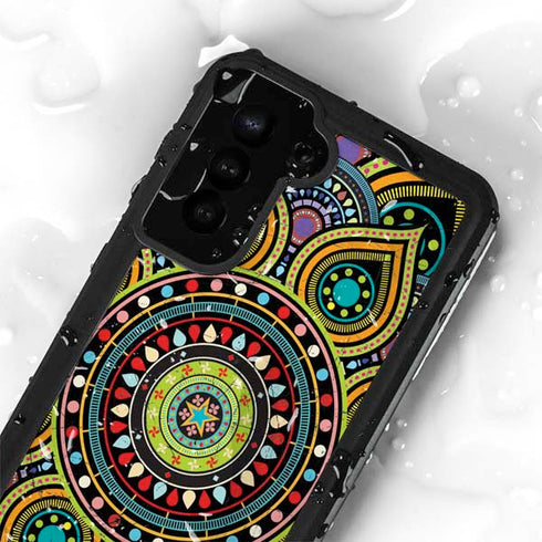 Sacred Wheel Colored Galaxy S24 Plus Waterproof Case