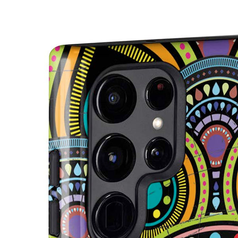 Sacred Wheel Colored Galaxy S25 Ultra Impact Case