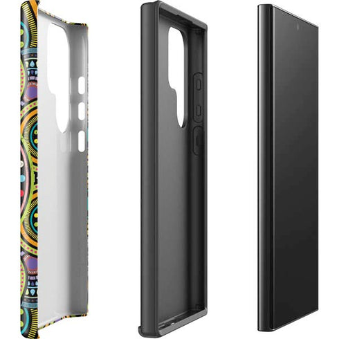 Sacred Wheel Colored Galaxy S25 Ultra Impact Case