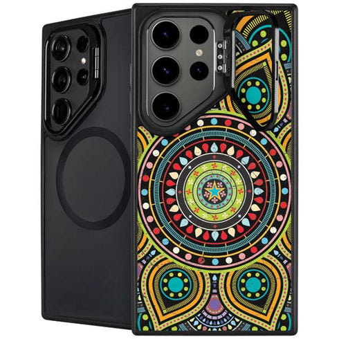 Sacred Wheel Colored Galaxy S25 Ultra Kickstand Case