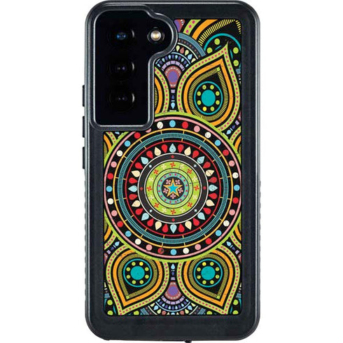 Sacred Wheel Colored Galaxy S24 Waterproof Case