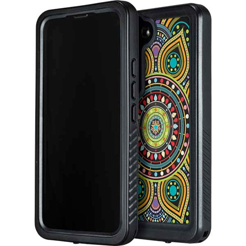 Sacred Wheel Colored Galaxy S24 Waterproof Case
