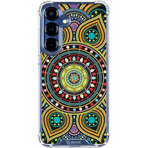 Sacred Wheel Colored Galaxy S25 Plus Clear Case