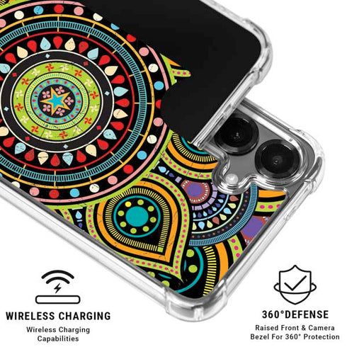 Sacred Wheel Colored Galaxy S26 Plus Clear Case