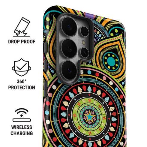Sacred Wheel Colored Galaxy S26 Ultra Impact Case