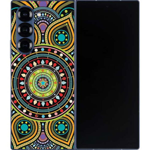 Sacred Wheel Colored Galaxy Z Fold6 Skin