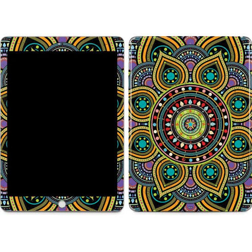 Sacred Wheel Colored Apple iPad Skin