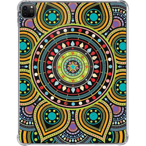 Sacred Wheel Colored iPad Pro 11in (2024) Clear Case