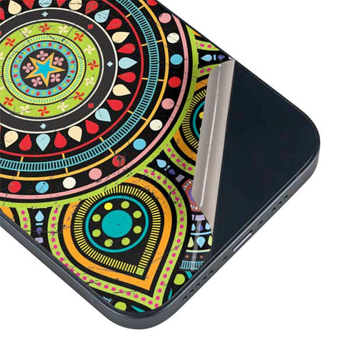 Sacred Wheel Colored iPhone Skins