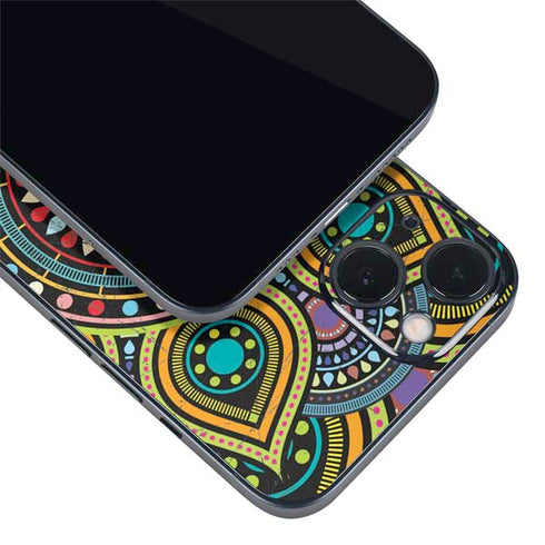 Sacred Wheel Colored iPhone 15 Skin