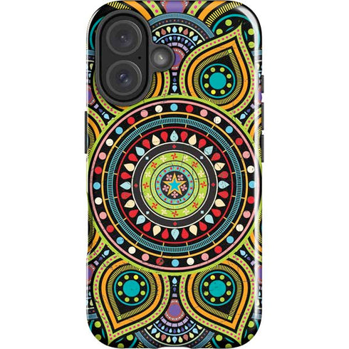 Sacred Wheel Colored iPhone 16 Impact Case