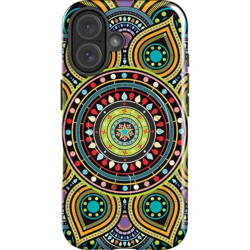 Sacred Wheel Colored iPhone 16 Magsafe Impact Case