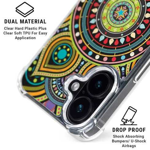 Sacred Wheel Colored iPhone 16 Plus MagSafe Case