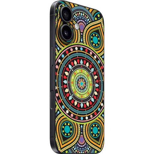 Sacred Wheel Colored iPhone 16 Plus Skin