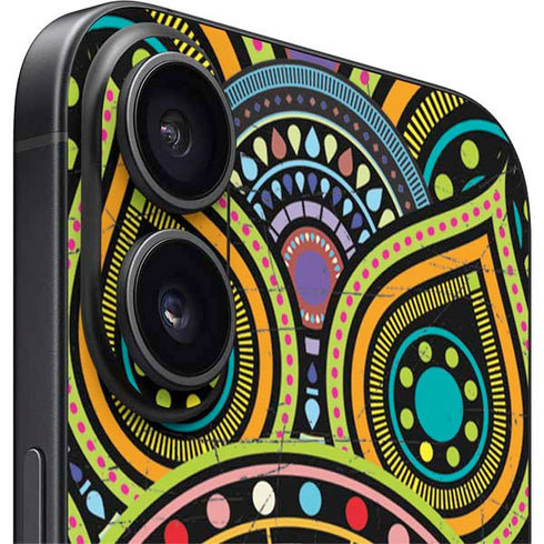 Sacred Wheel Colored iPhone 16 Plus Skin