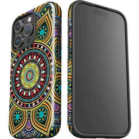 Sacred Wheel Colored iPhone 16 Pro Impact Case