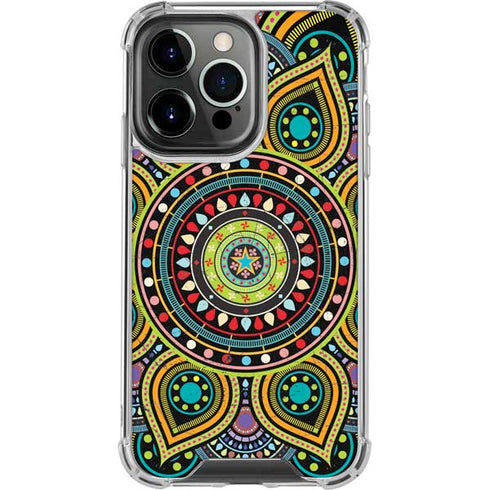 Sacred Wheel Colored iPhone 16 Pro Max Clear Case