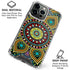 Sacred Wheel Colored iPhone 16 Pro Max Clear Case