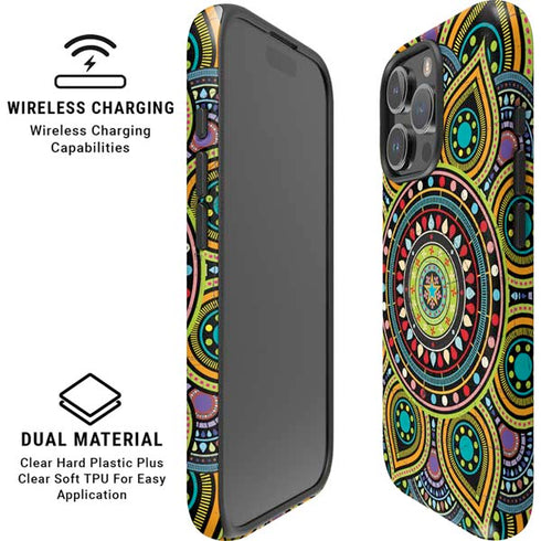 Sacred Wheel Colored iPhone 16 Pro Max Magsafe Impact Case