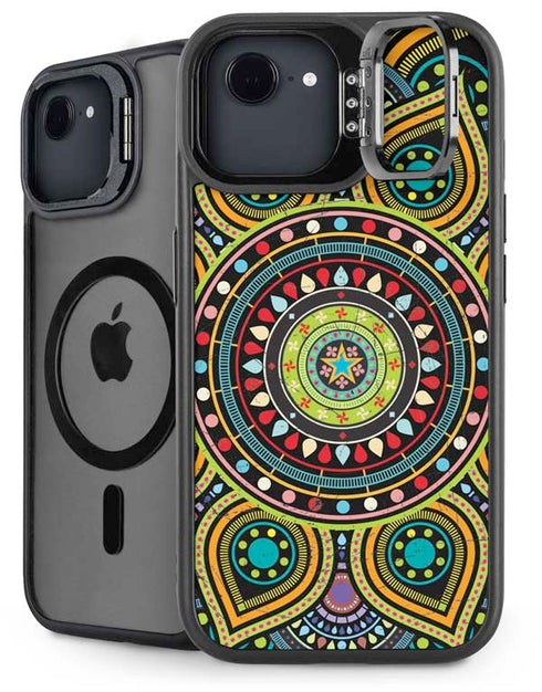 Sacred Wheel Colored iPhone 16e Kickstand Case